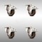 Service Caster 3.5 Inch 316SS High Temp Glass Filled Nylon Plate Caster Set Total Lock Brake SCC-SS316TTL20S3514-GFNSHT-4 - alternate 1